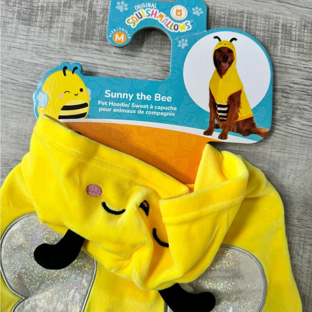 New Squishmallow Bee‎ Dog Costume Medium